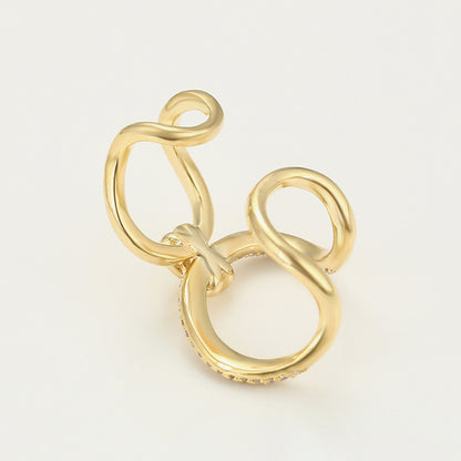 BHOPAL GOLD EARCUFF