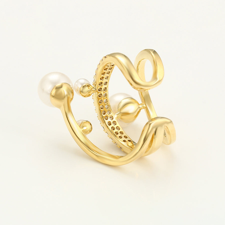 VARANASI GOLD EARCUFF