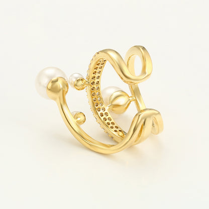 VARANASI GOLD EARCUFF