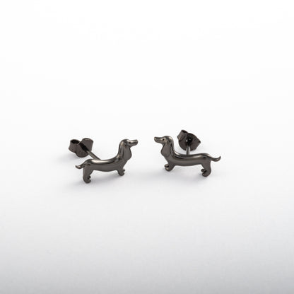 Aretes Junio Salchi Negro Plata S925 - Agosto 18