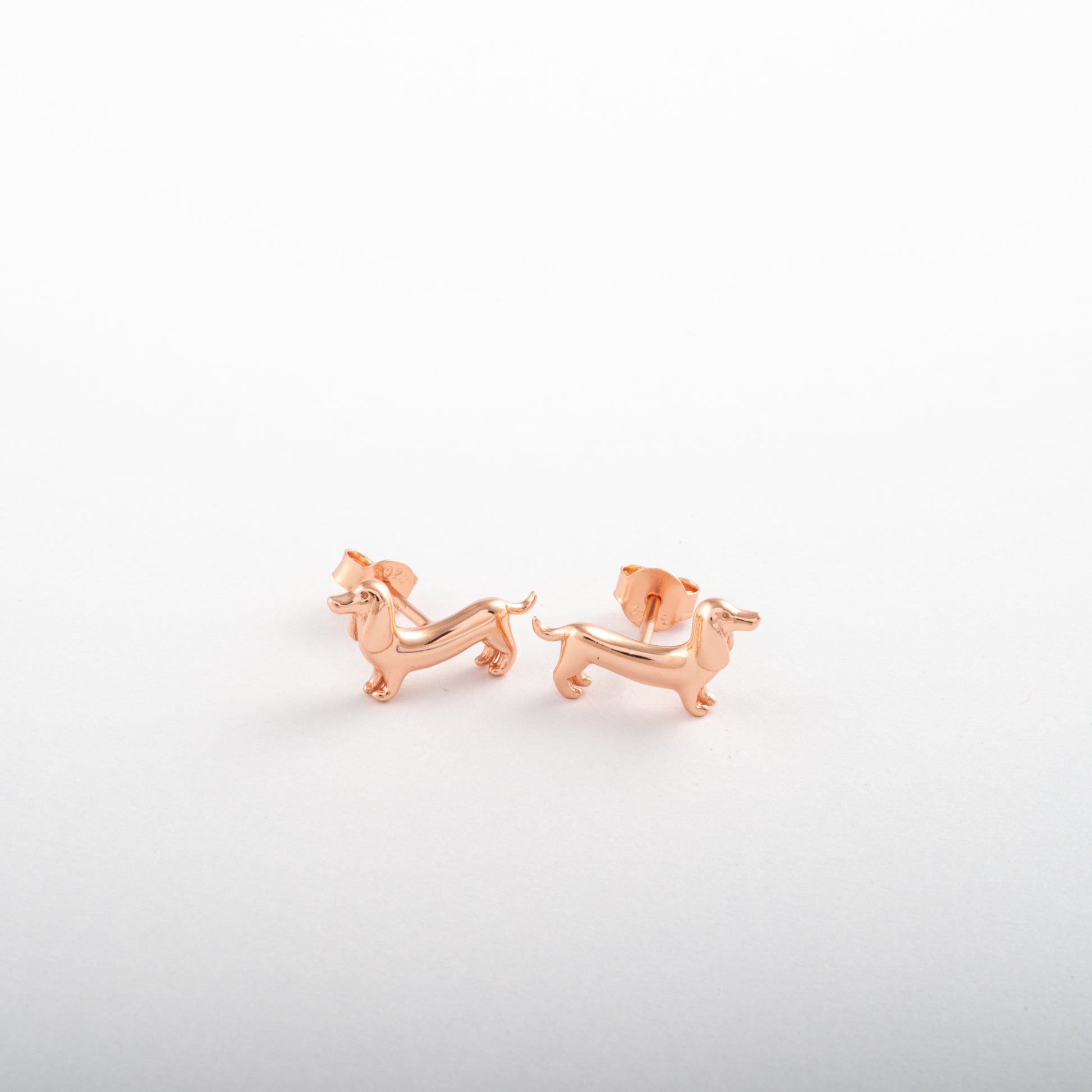 Aretes Junio Salchi Oro Rosa Plata S925 - Agosto 18