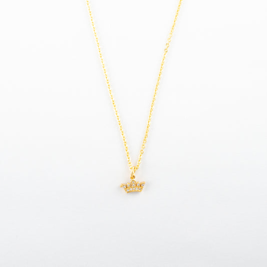 Collar Junio Corona Dorado - Agosto 18