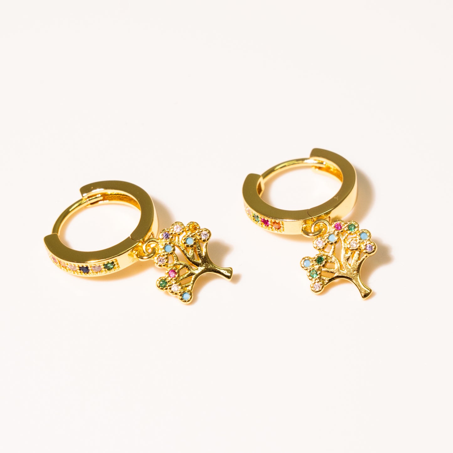 Aretes Marrón