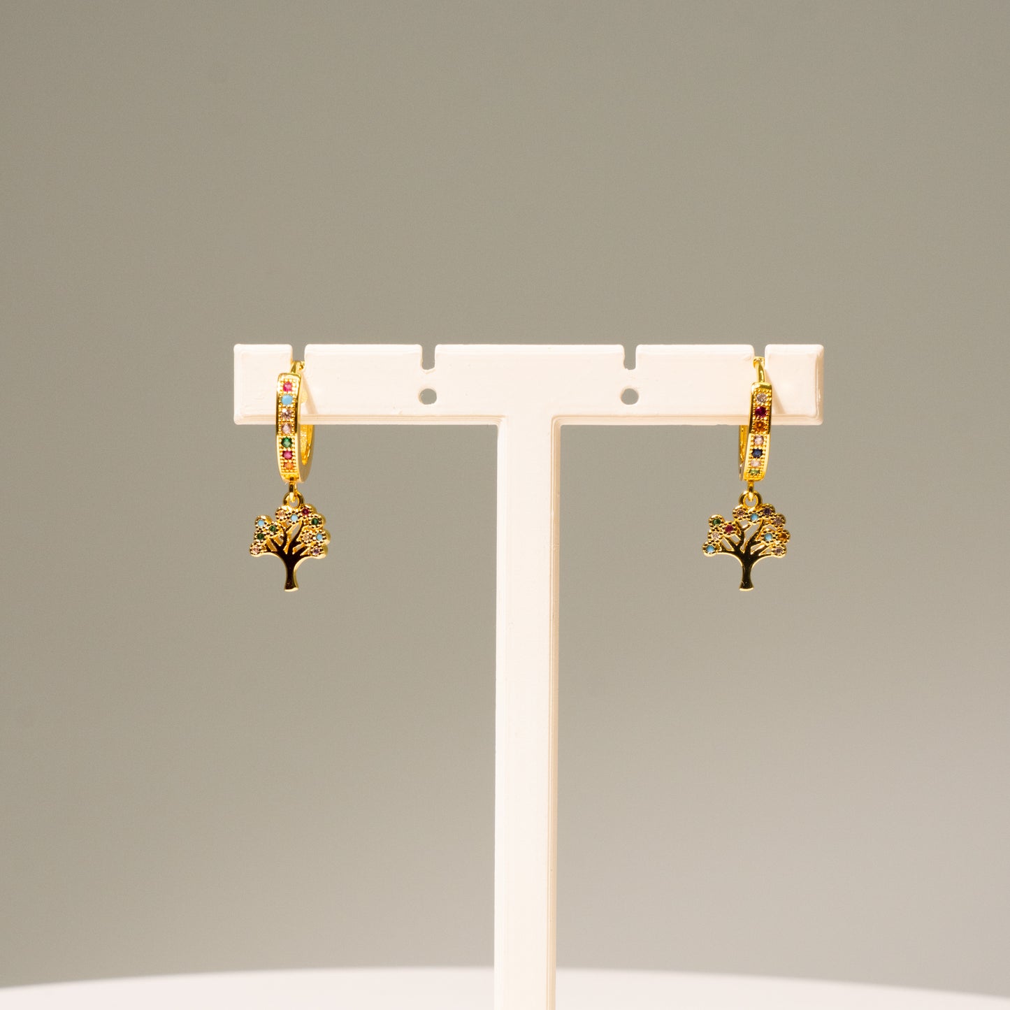 Aretes Marrón