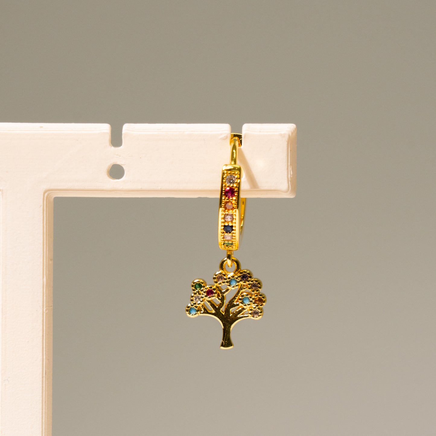 Aretes Marrón