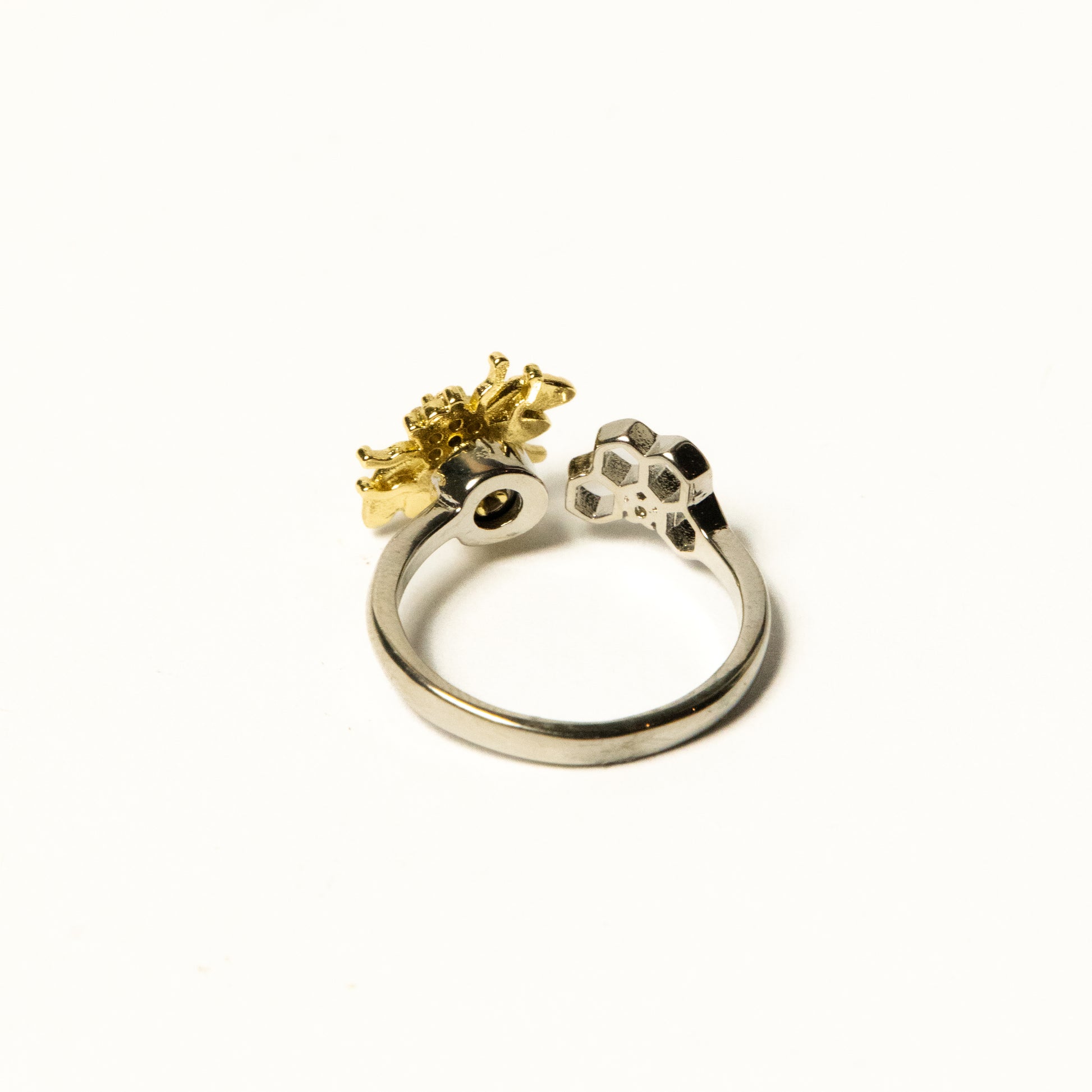 Anillo Giratorio Abeja y Panal - Agosto 18