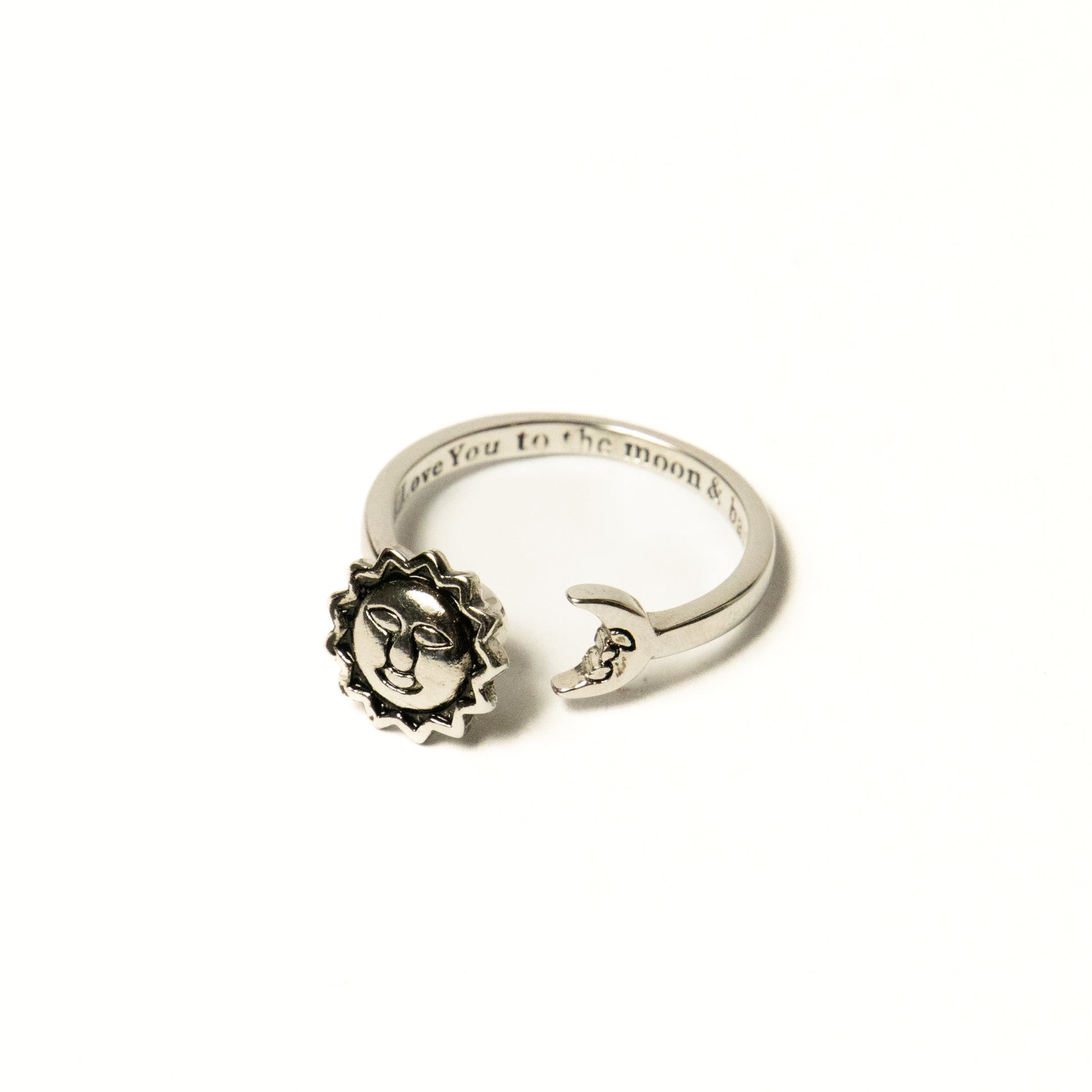 Anillo Giratorio y Grabado SolLuna - Agosto 18