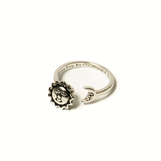 Anillo Giratorio y Grabado SolLuna - Agosto 18