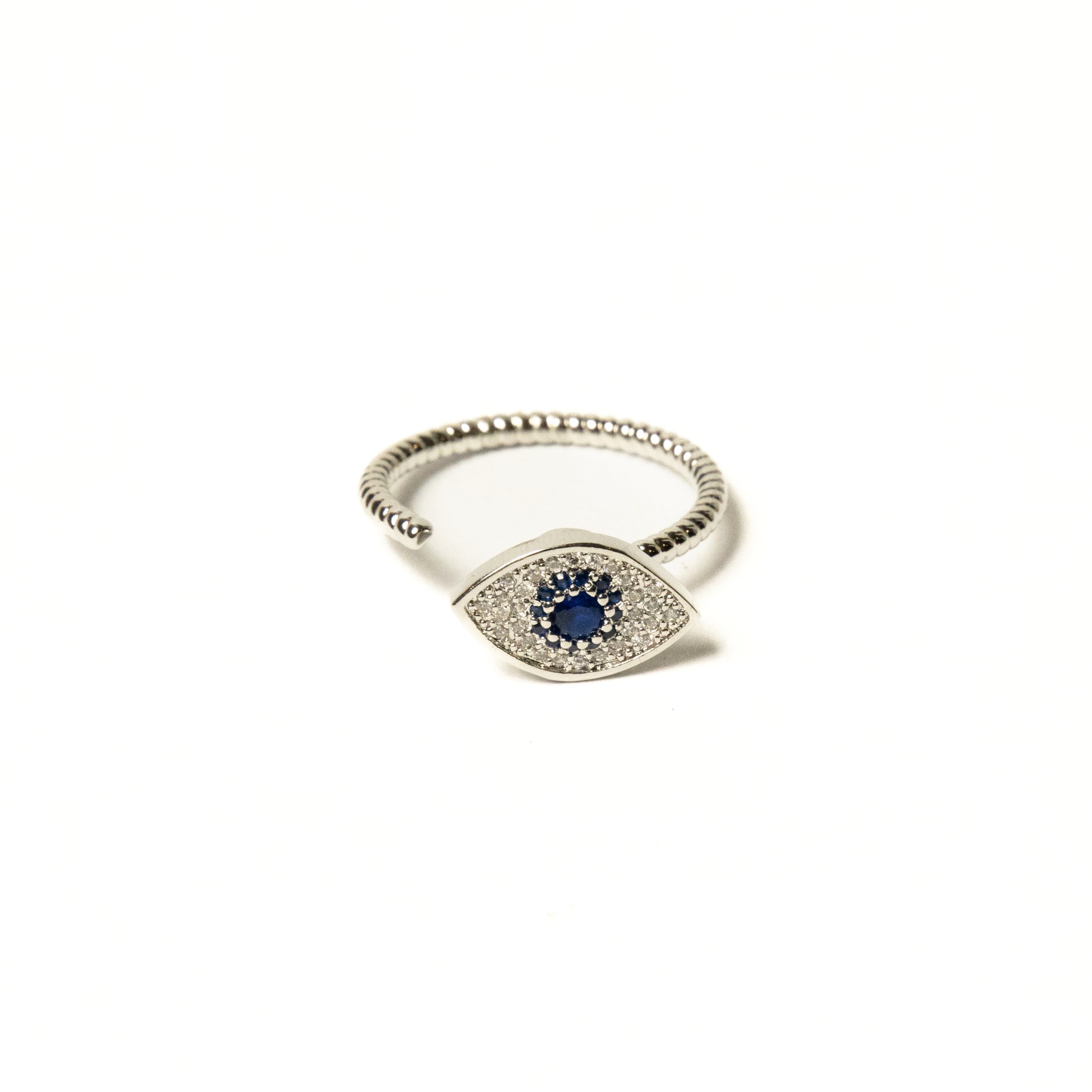 Anillo Giratorio Udyat Plateado - Agosto 18