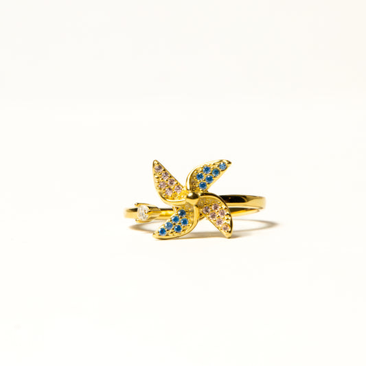 Anillo Plata S925 Antiestrés Luneth - Agosto 18
