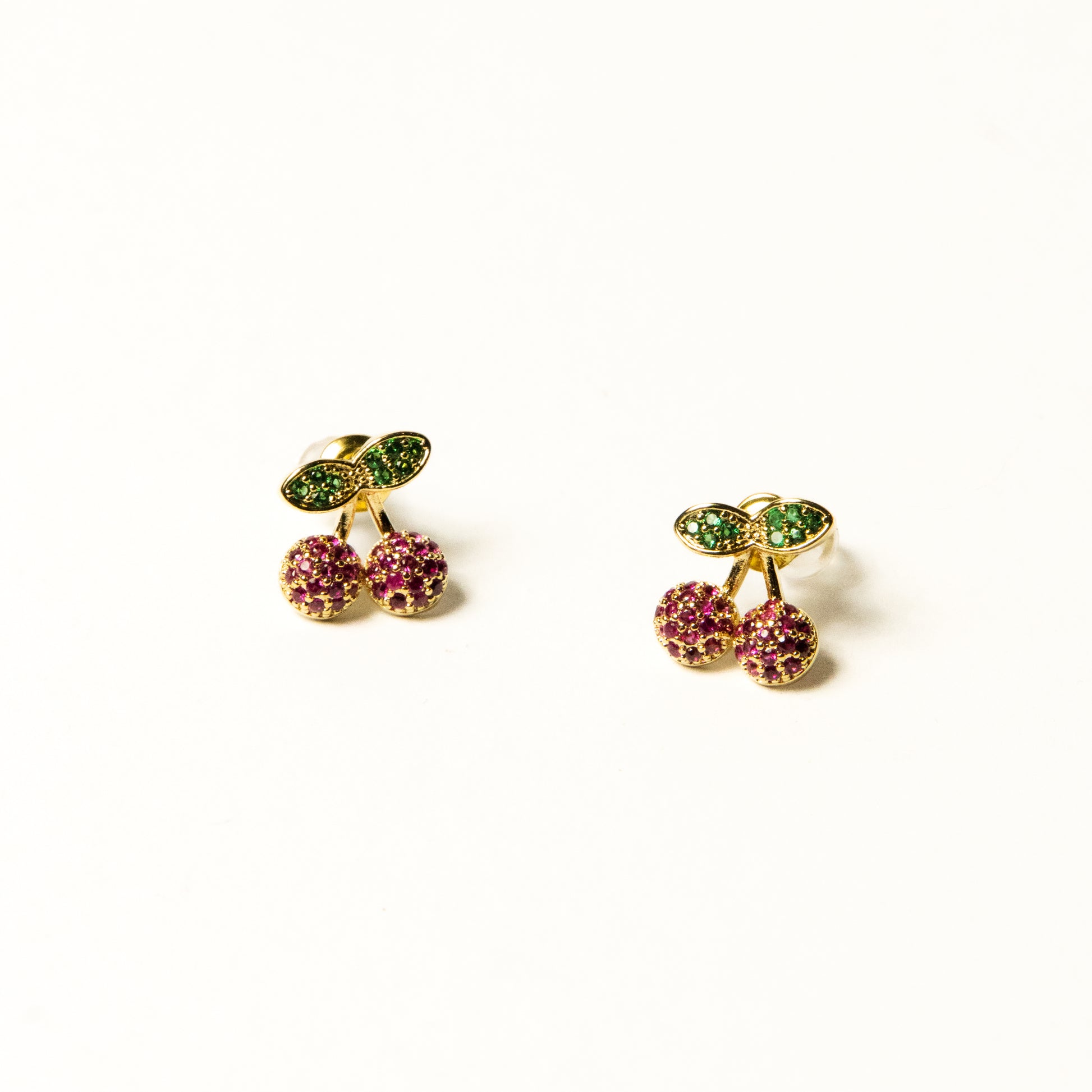 Aretes Cherrys Micro Zirconias - Agosto 18