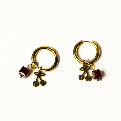 Aretes Cherrys Llavero - Agosto 18