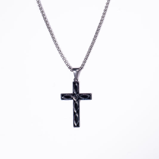 Hombre Collar Cruz