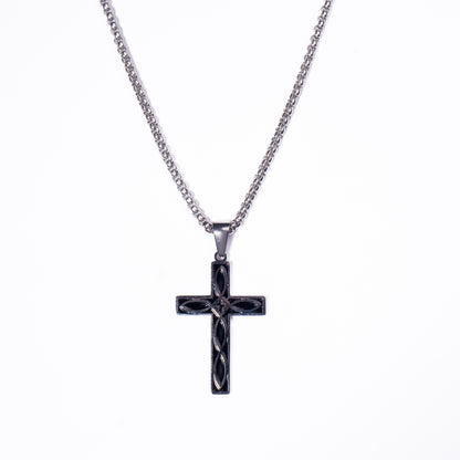 Hombre Collar Cruz