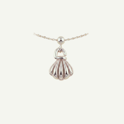 Charm S925 Concha Plateado