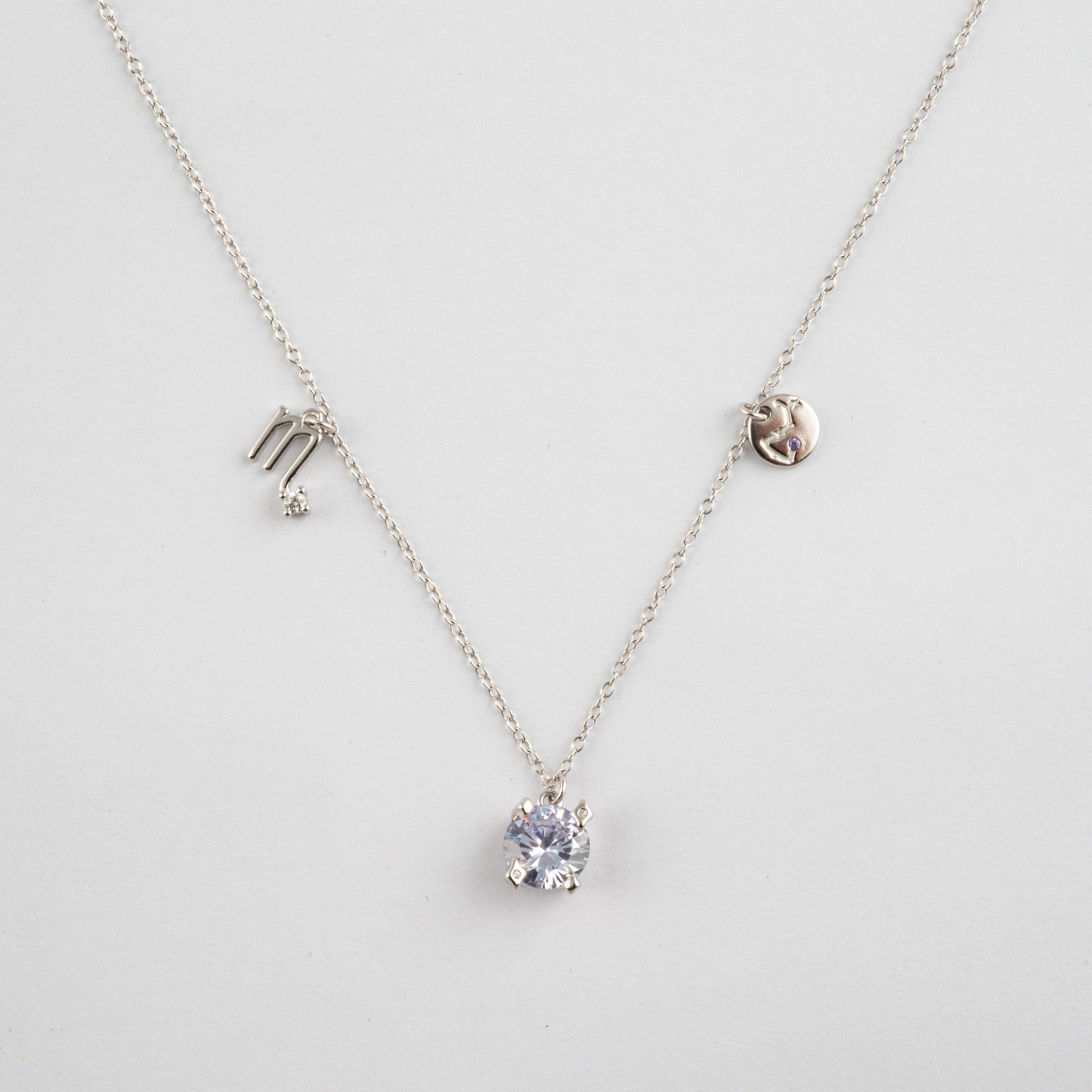 Collar Constelación Escorpio S925 - foto de producto