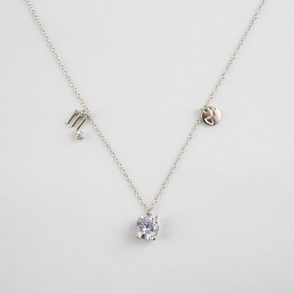 Collar Constelación Escorpio S925 - foto de producto