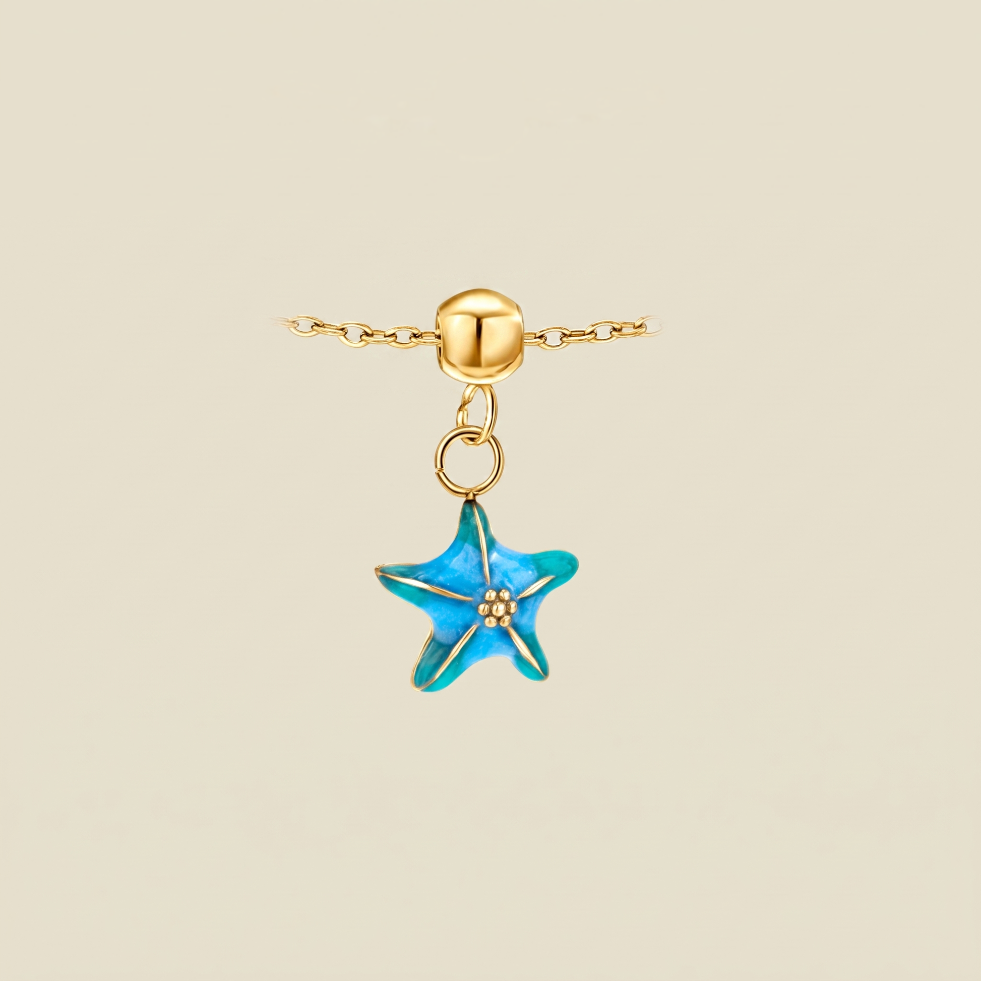 Estrella Turquesa Dorado - Agosto 18
