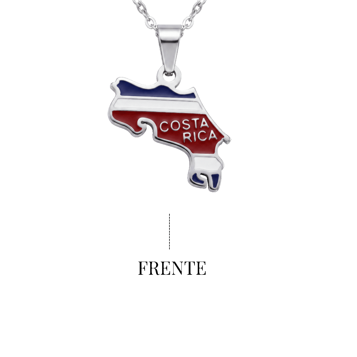 Collar Mapa Costa Rica · Agosto 18