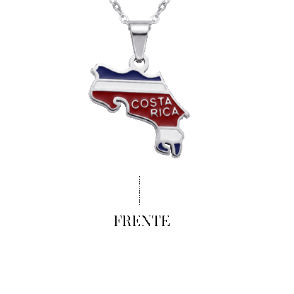 Collar Mapa Costa Rica · Agosto 18