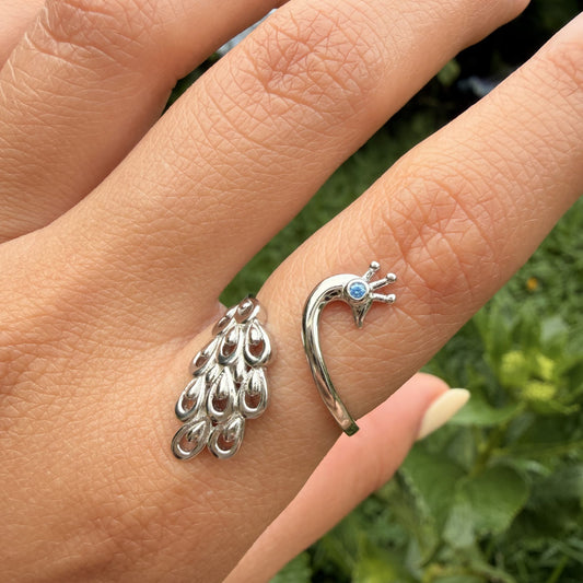 Anillo Plata S925 Pavorreal