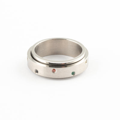 Anillo Anti-Estrés Deslizante Color Dots