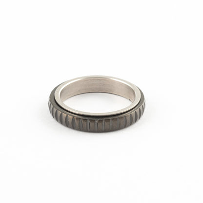 Anillo Anti-Estrés Deslizante Mistral Negro