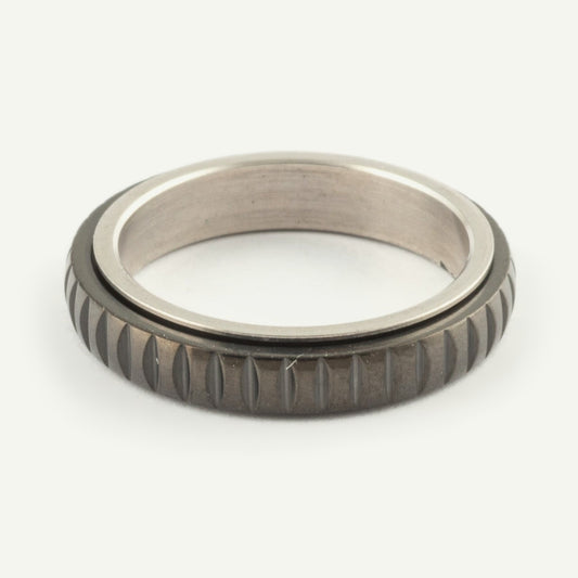 Anillo Anti-Estrés Deslizante Mistral Negro