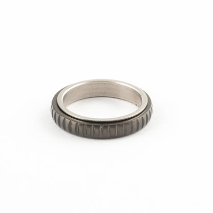 Anillo Anti-Estrés Deslizante Mistral Negro