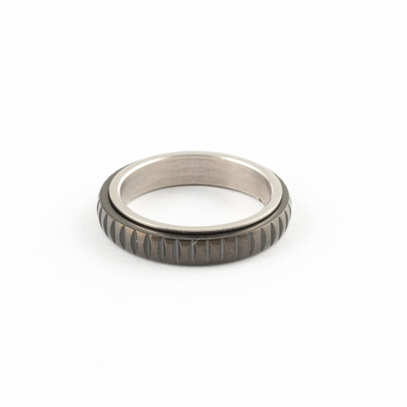 Anillo Anti-Estrés Deslizante Mistral Negro