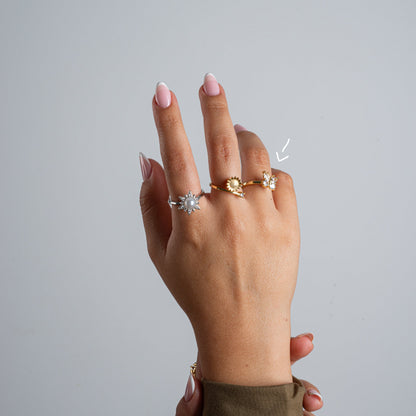 Anillo Anti-Estrés Mariposa Inoa
