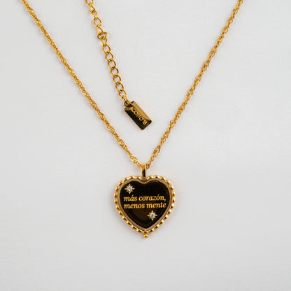 Collar Corazón Doble · Agosto 18