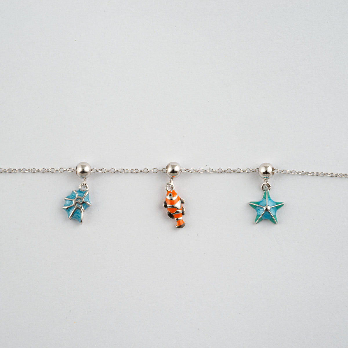 Charm S925 Pez Nemo (Pez Payaso)
