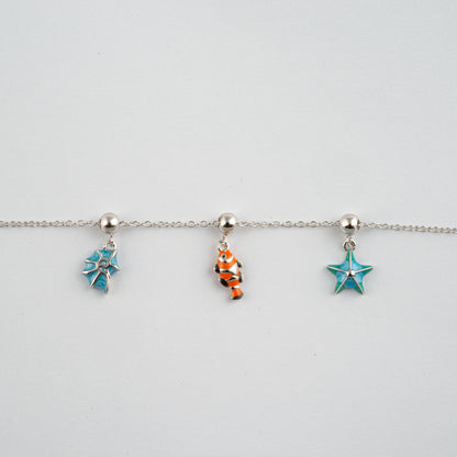 Charm S925 Pez Nemo (Pez Payaso)