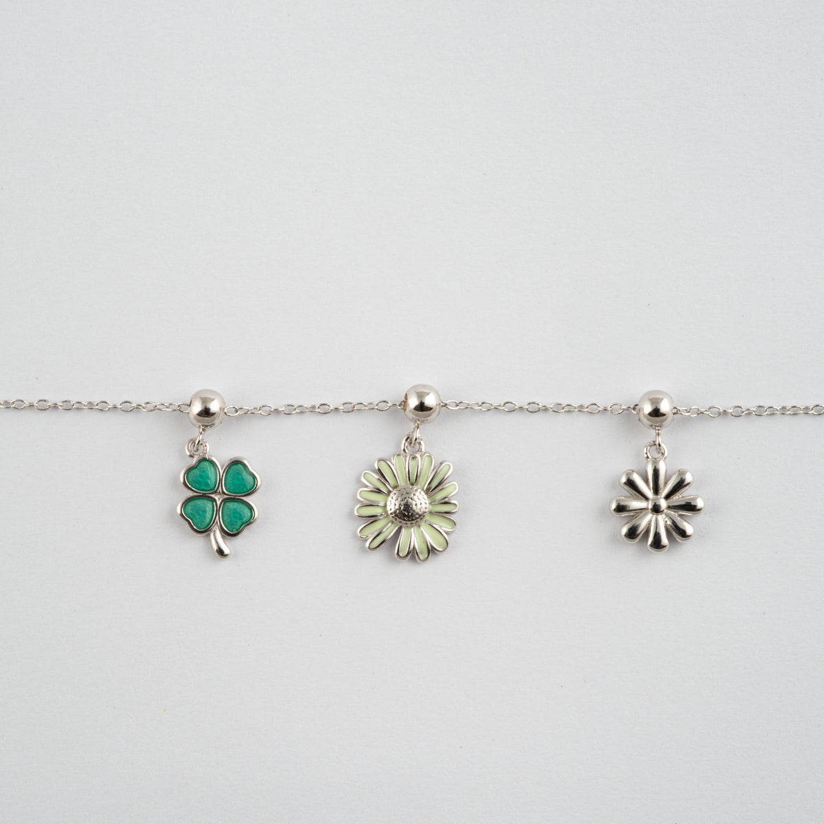 Charm S925 Trébol 4 Hojas