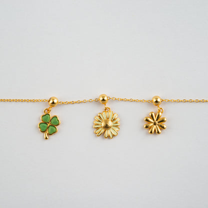 Charm S925 Trébol 4 Hojas