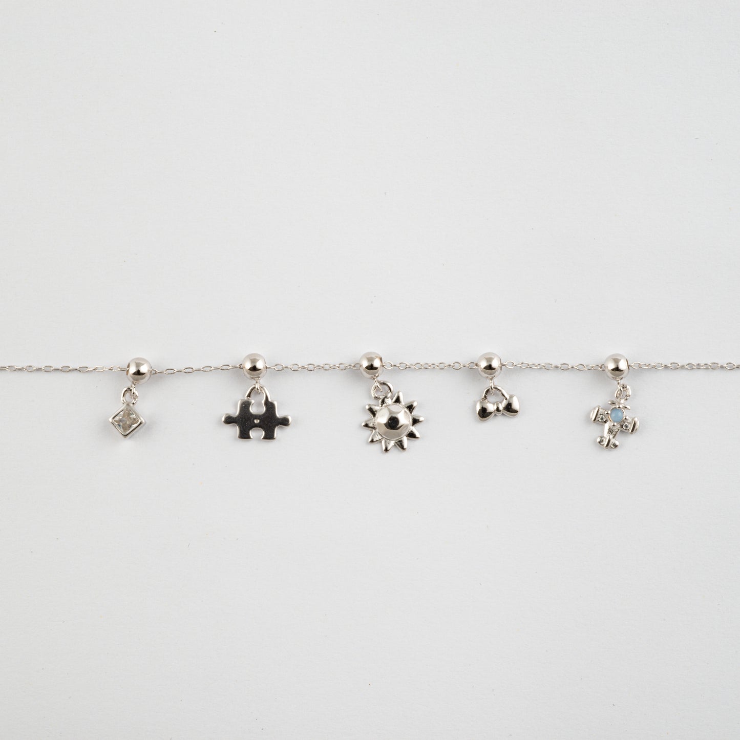 Charm S925 Pieza de Rompecabezas