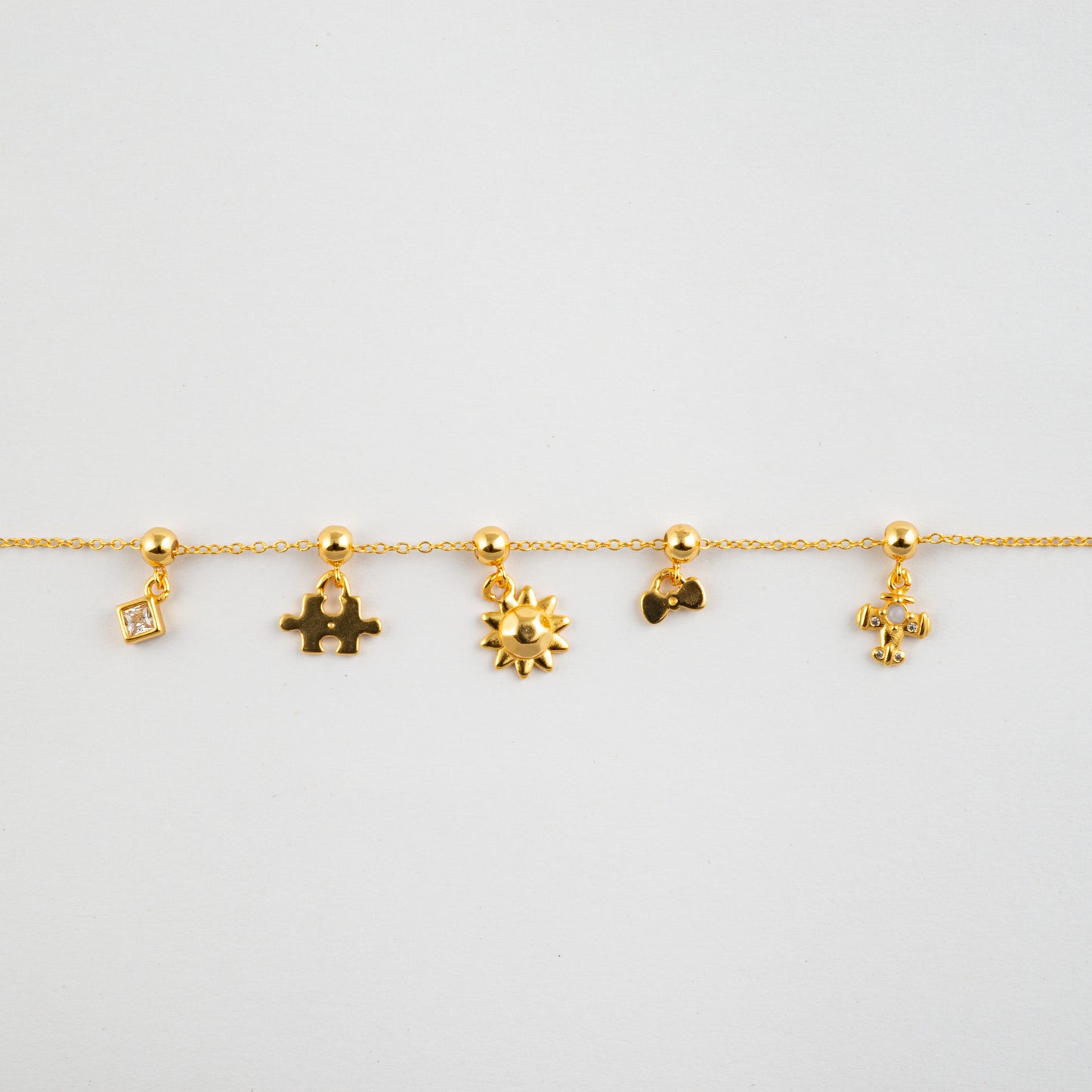 Charm S925 Pieza de Rompecabezas