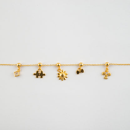 Charm S925 Pieza de Rompecabezas