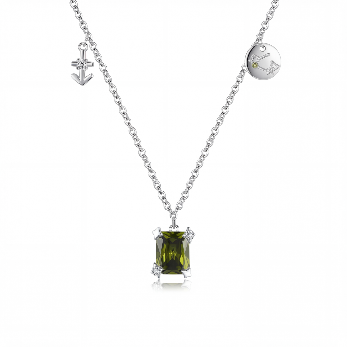 Collar Constelación Sagitario Plata S925