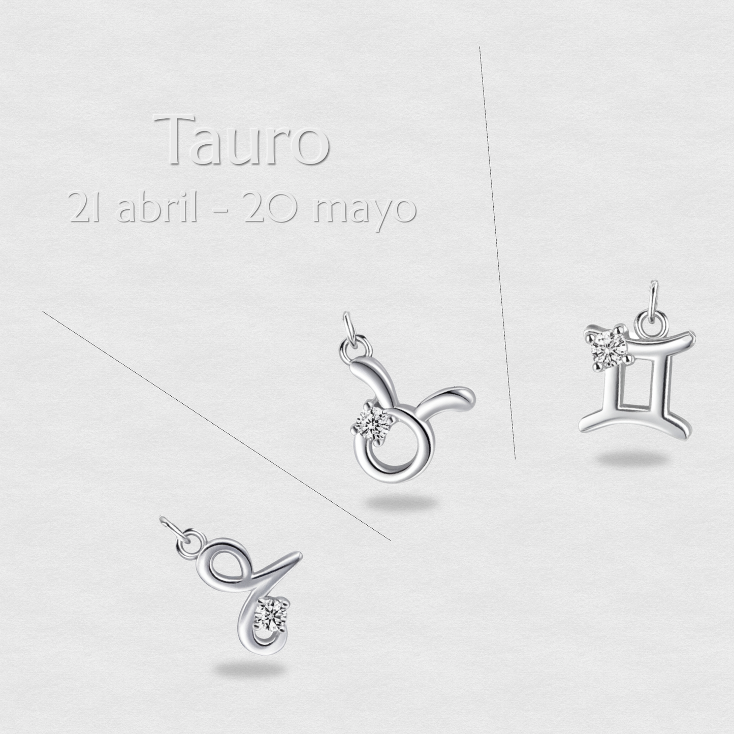 Collar Constelación Tauro Plata S925