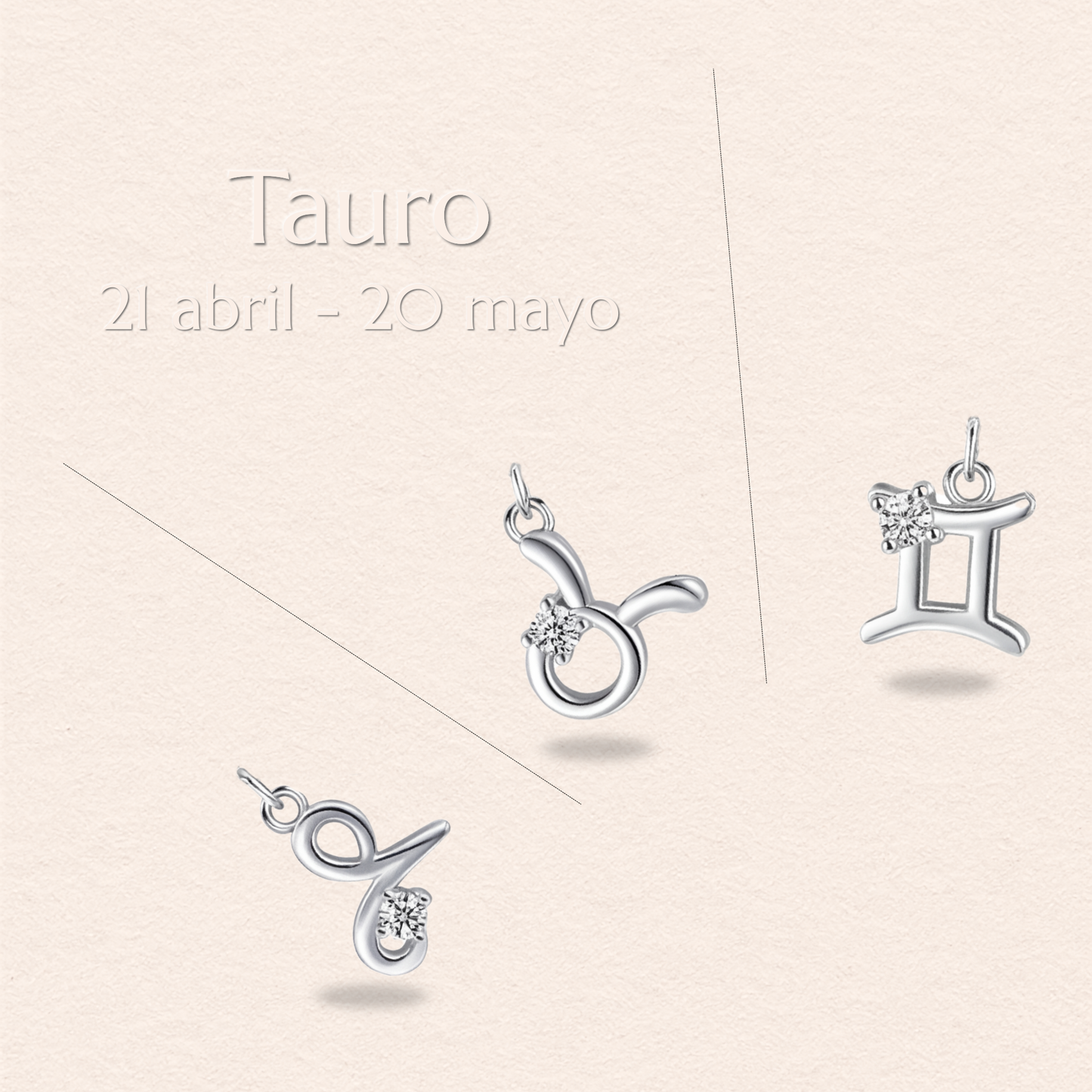 Collar Constelación Tauro Plata S925