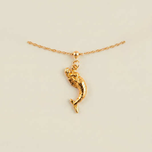 Charm S925 Sirena Dorado