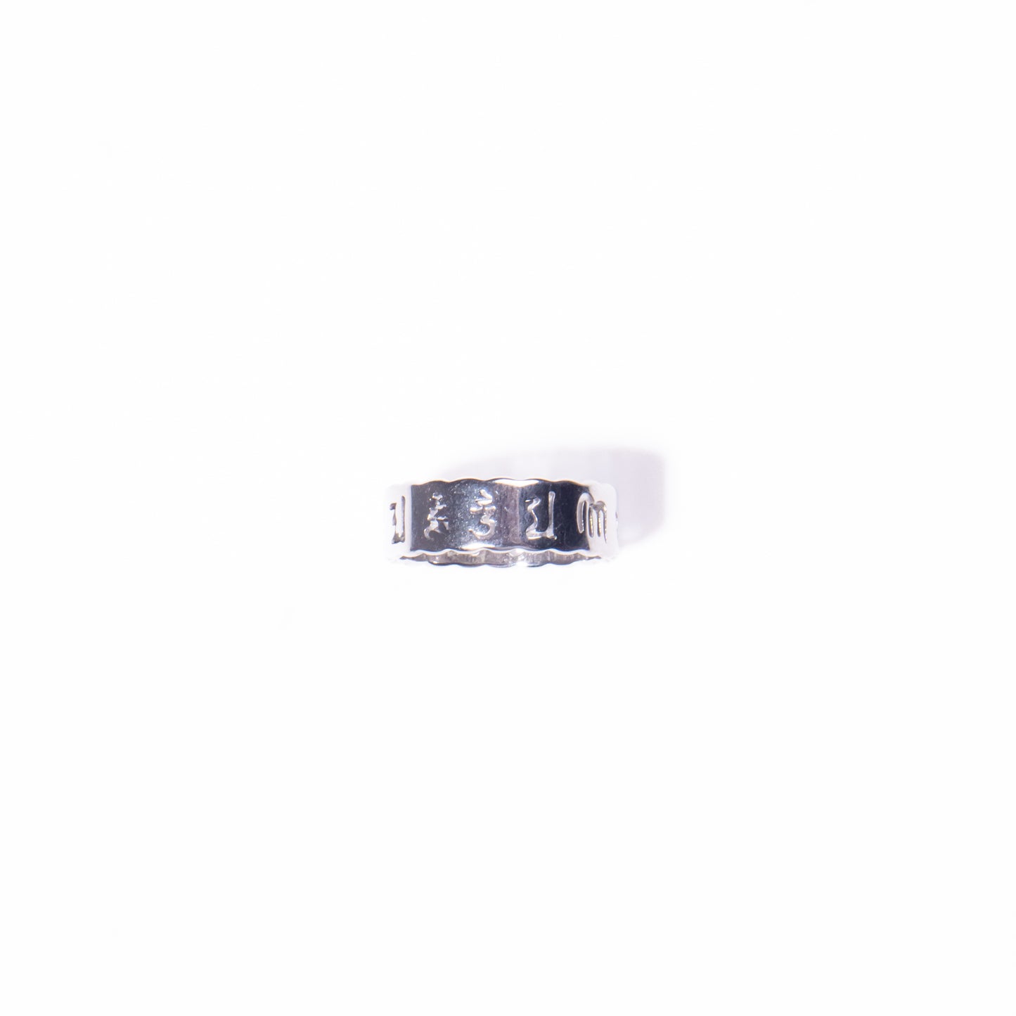 Anillo de Hombre - Futhark Plateado