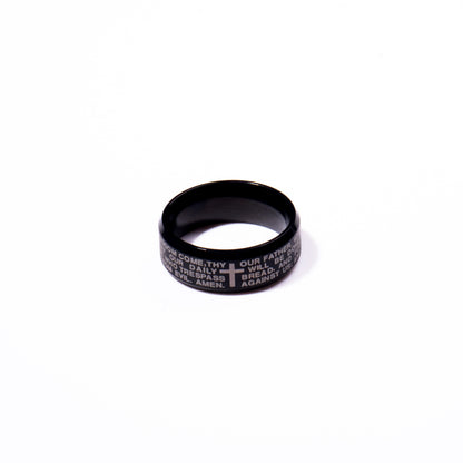 Anillo de Hombre - Christian Black