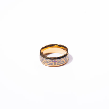 Anillo de Hombre - Christian Gold