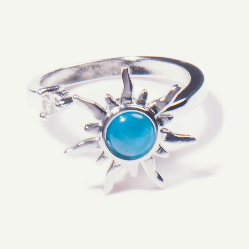 Anillo Anti Estrés Sol Azul