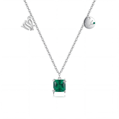 Collar Constelación Virgo Plata S925