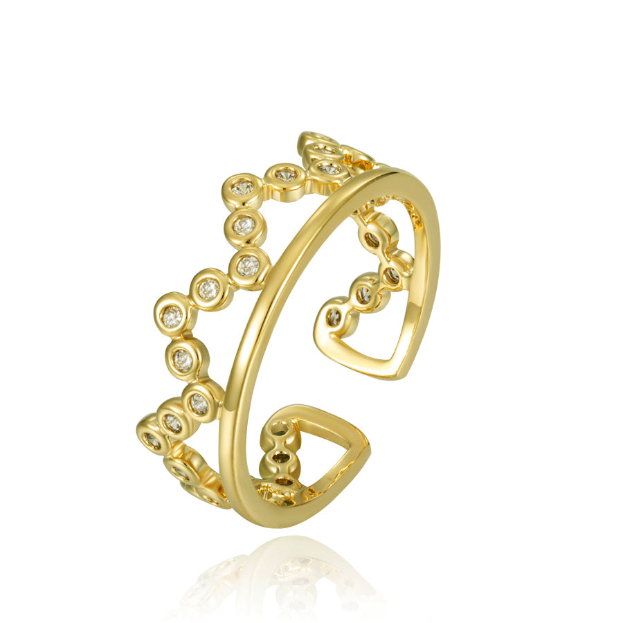 Crown Gold Ring