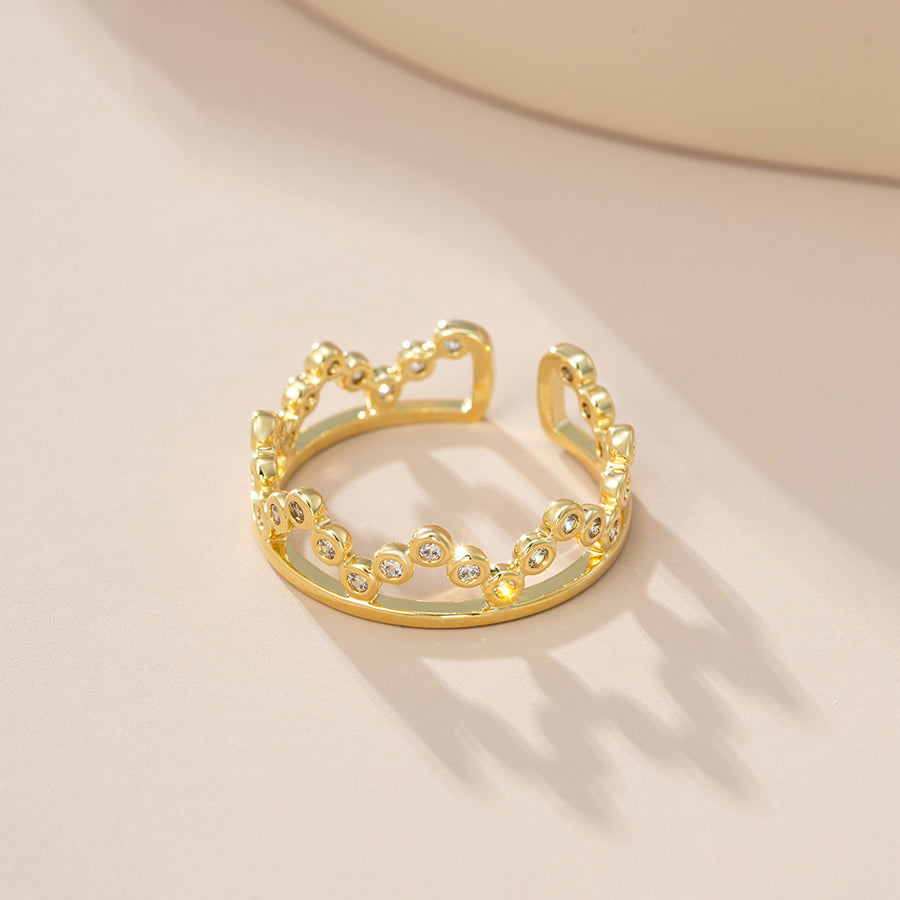 Crown Gold Ring